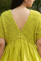 Lime Bloom Top