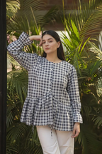 Elara Check Shirt