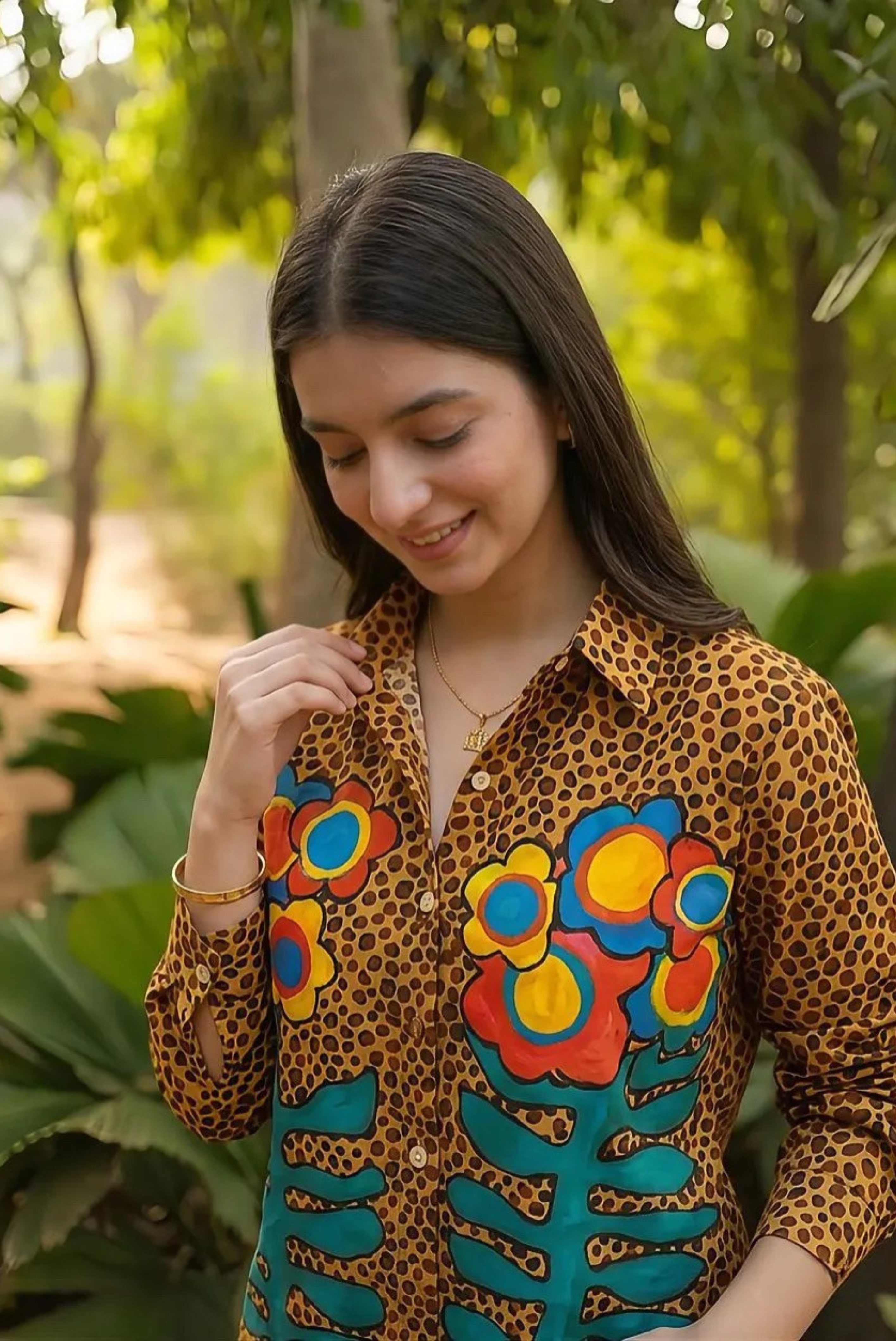 Aster Bloom Shirt