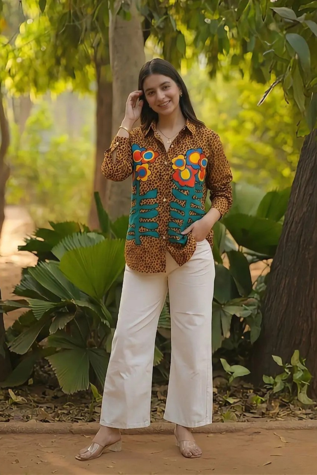 Aster Bloom Shirt