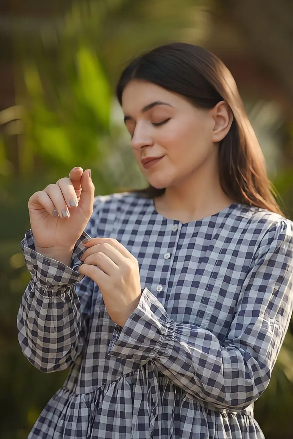 Elara Check Shirt