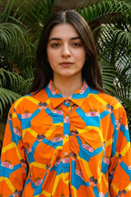 Zahara Print Shirt