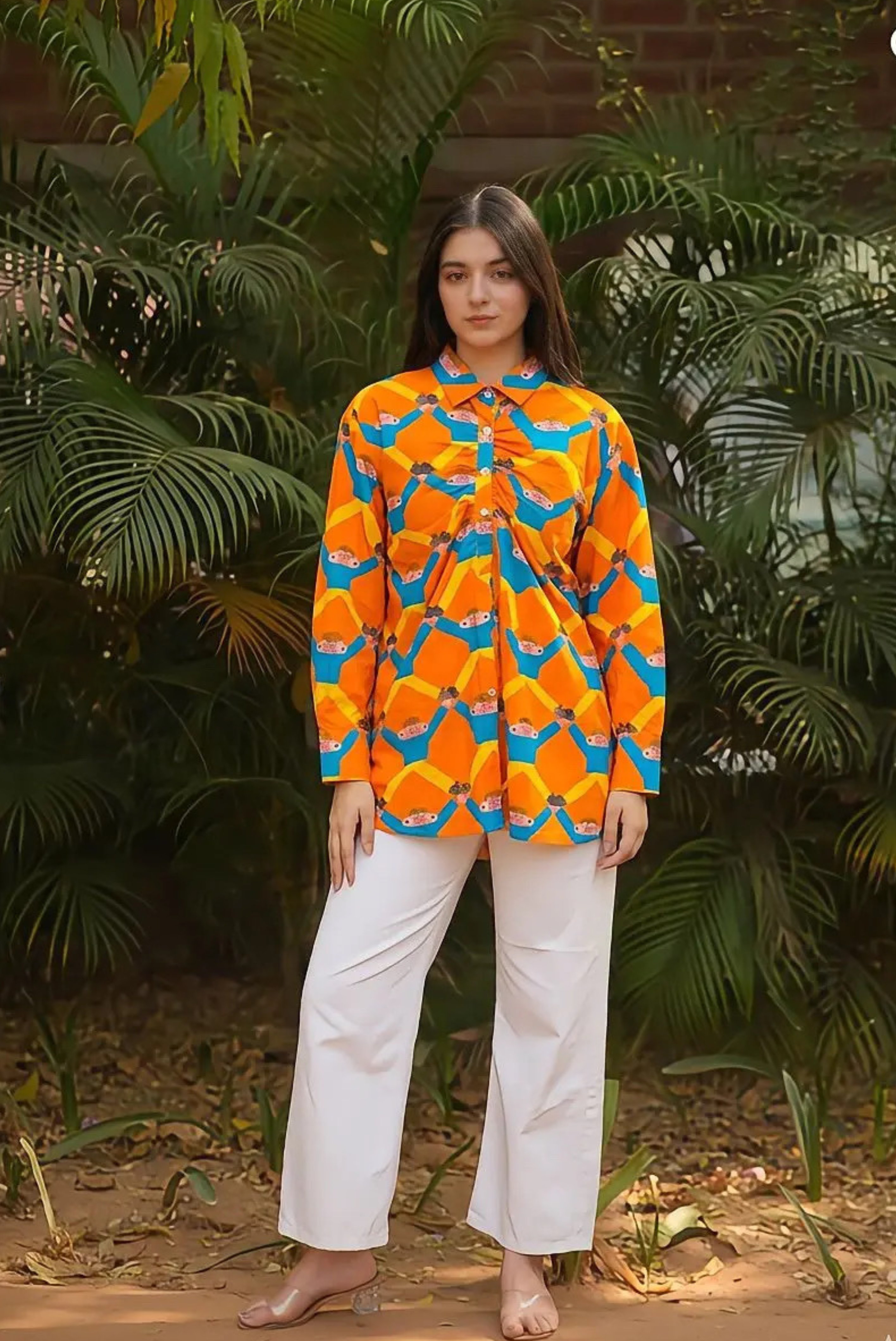 Zahara Print Shirt