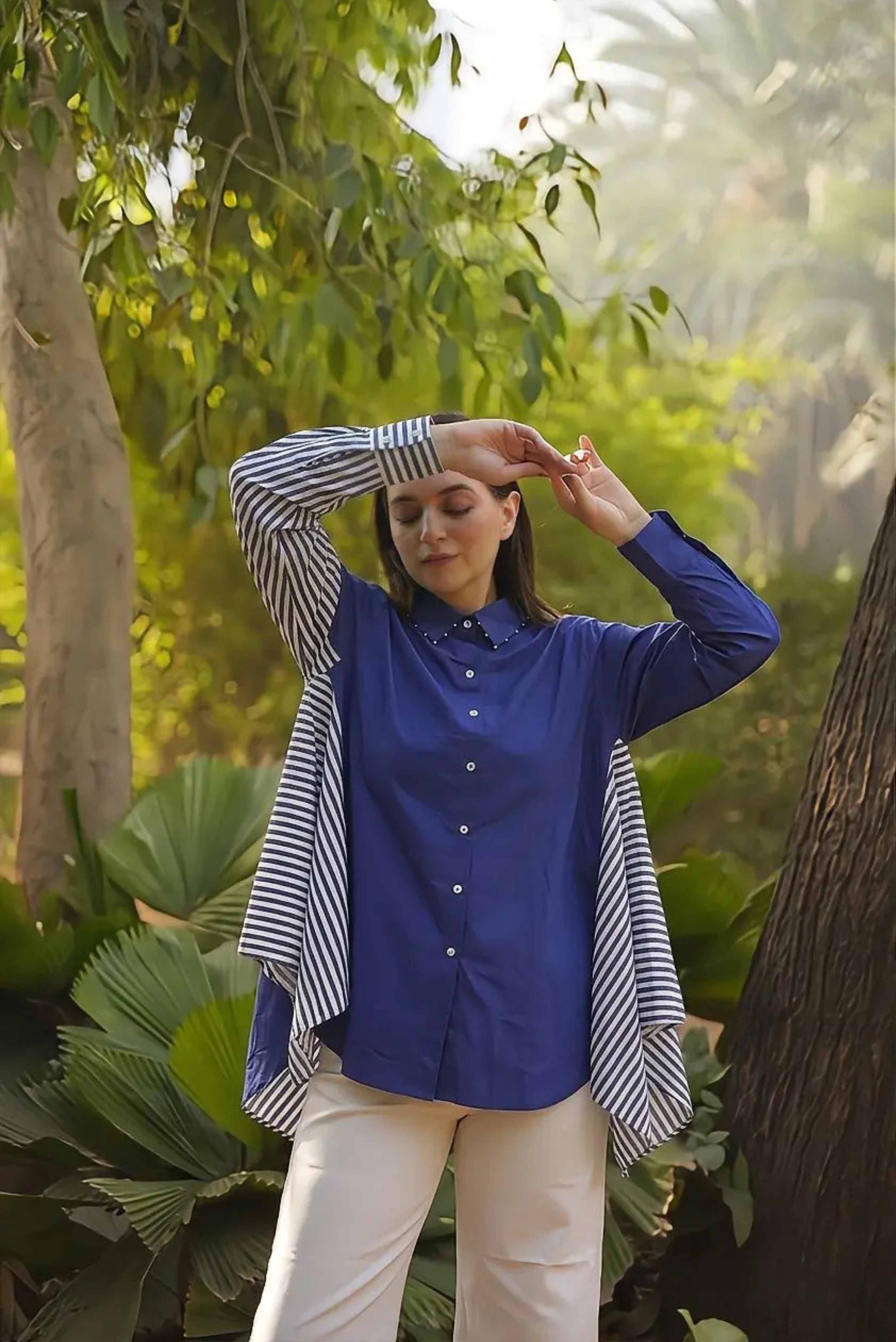 Cobalt Drift Shirt