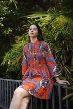 Sunfire Serpent Dress