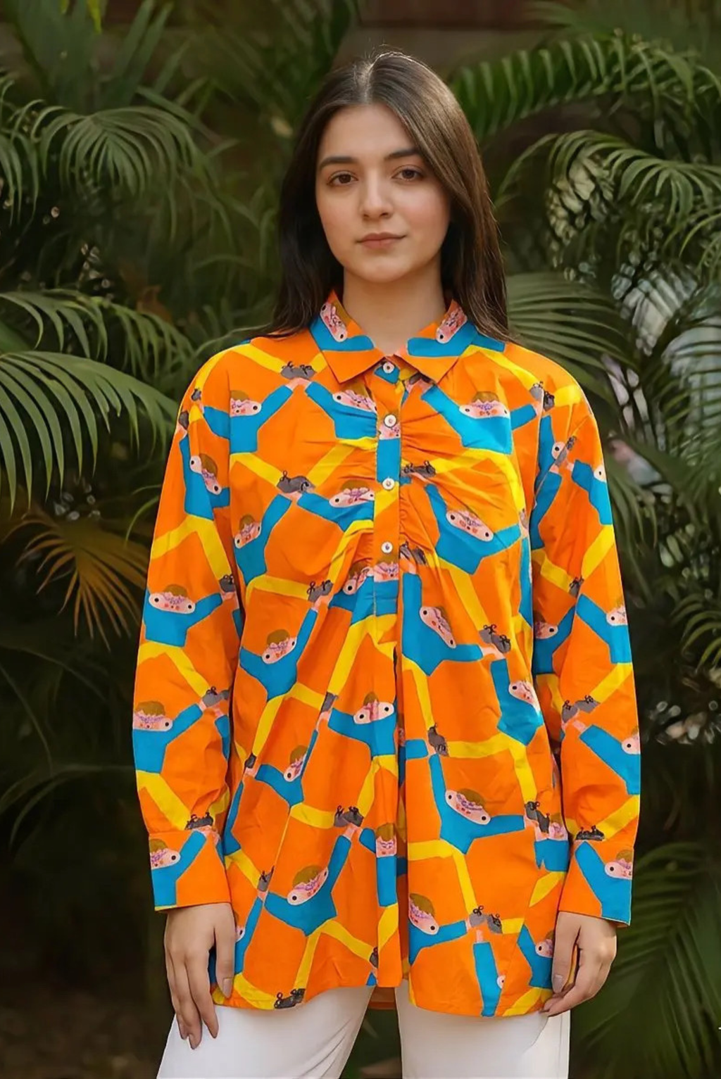 Zahara Print Shirt