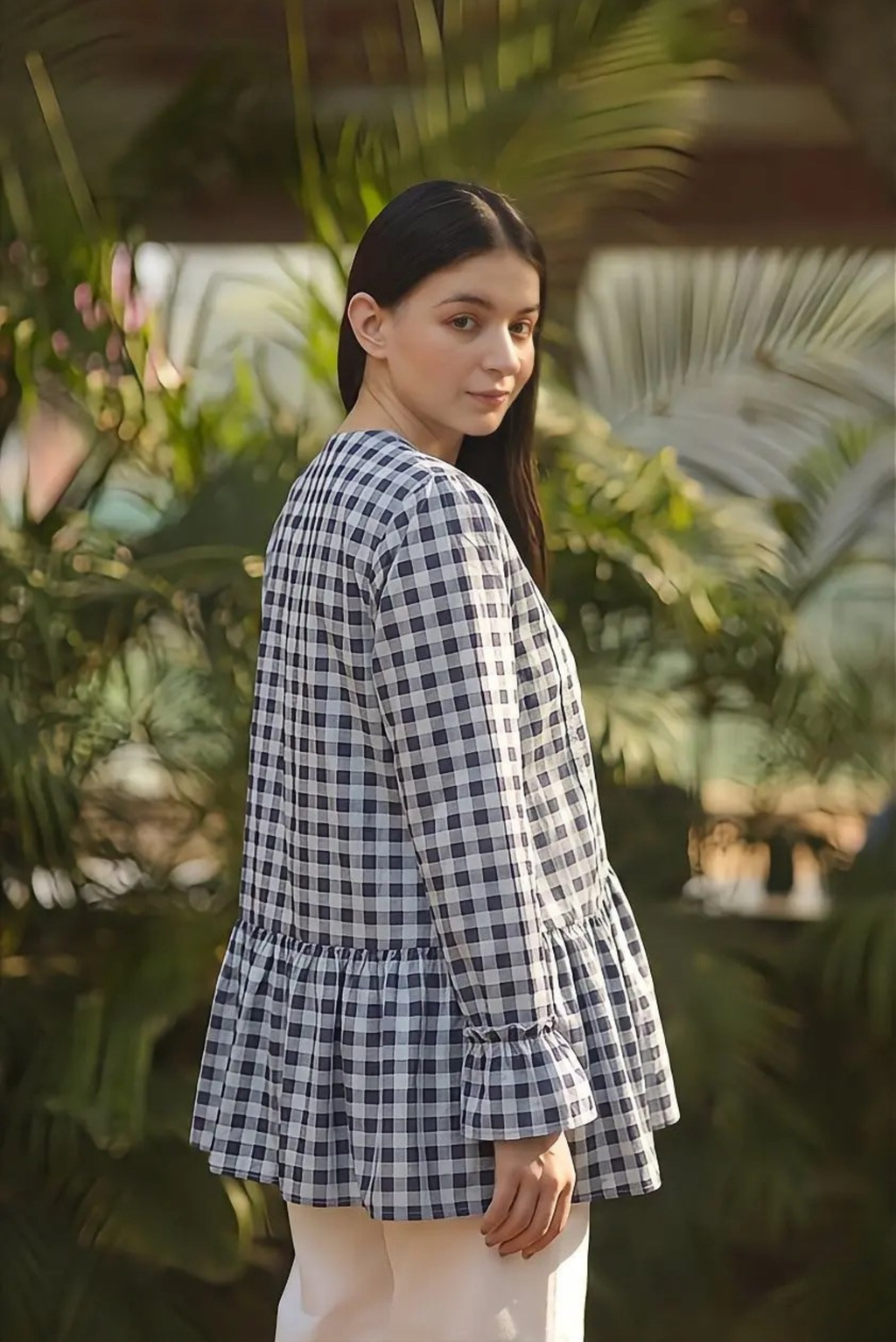 Elara Check Shirt