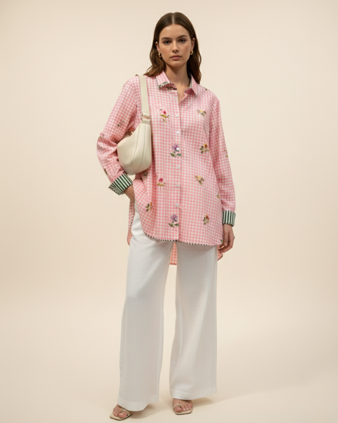 Blush Petal Layered Shirt