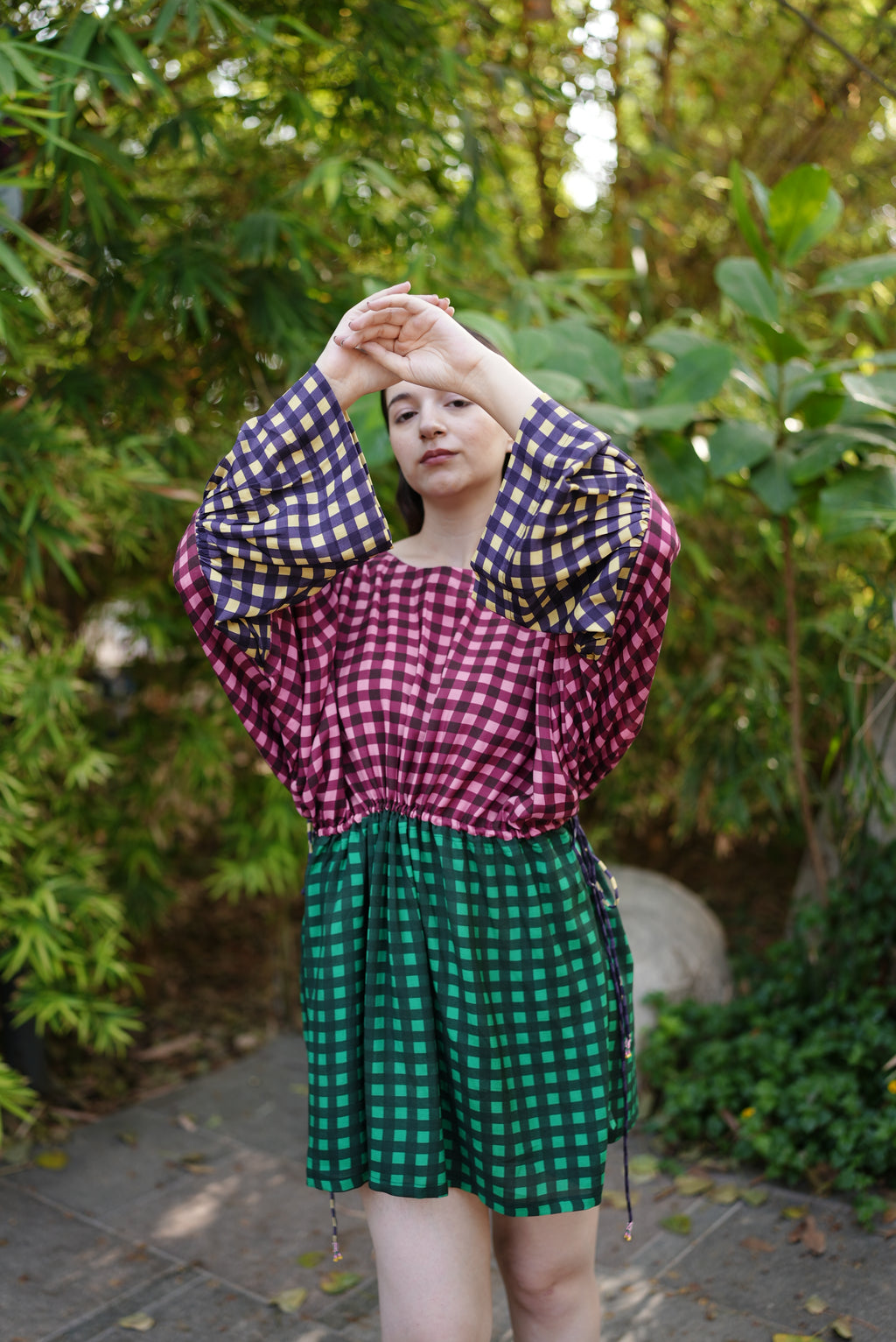 Gingham Cotton Dress