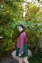 Gingham Cotton Dress