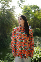 Garden Pop Cotton Shirt