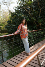Garden Pop Cotton Shirt