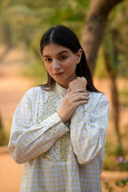 Aurora Check Embellished Shirt