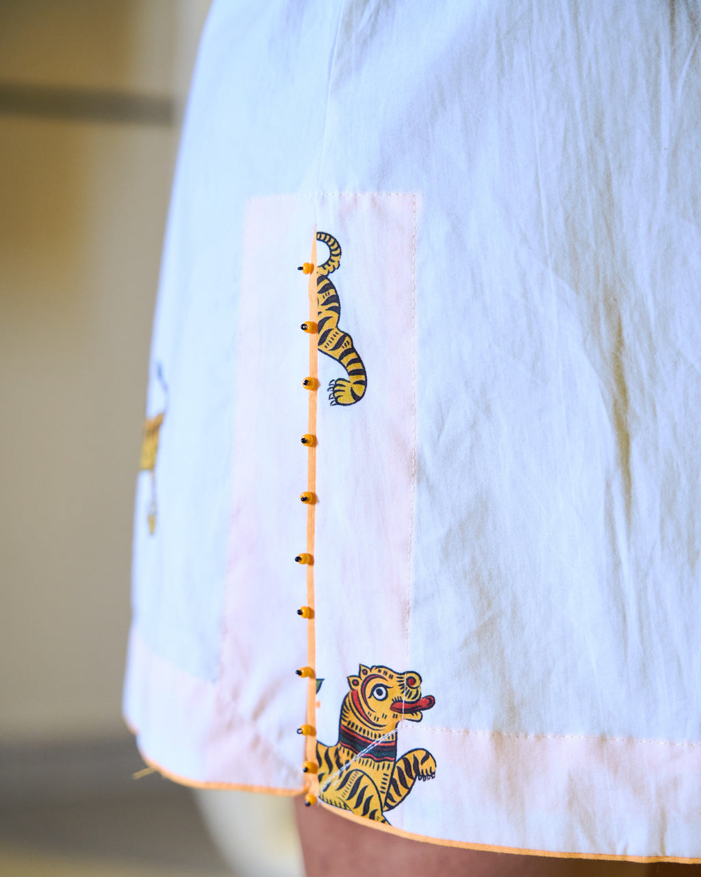 Short Cotton Short Dress