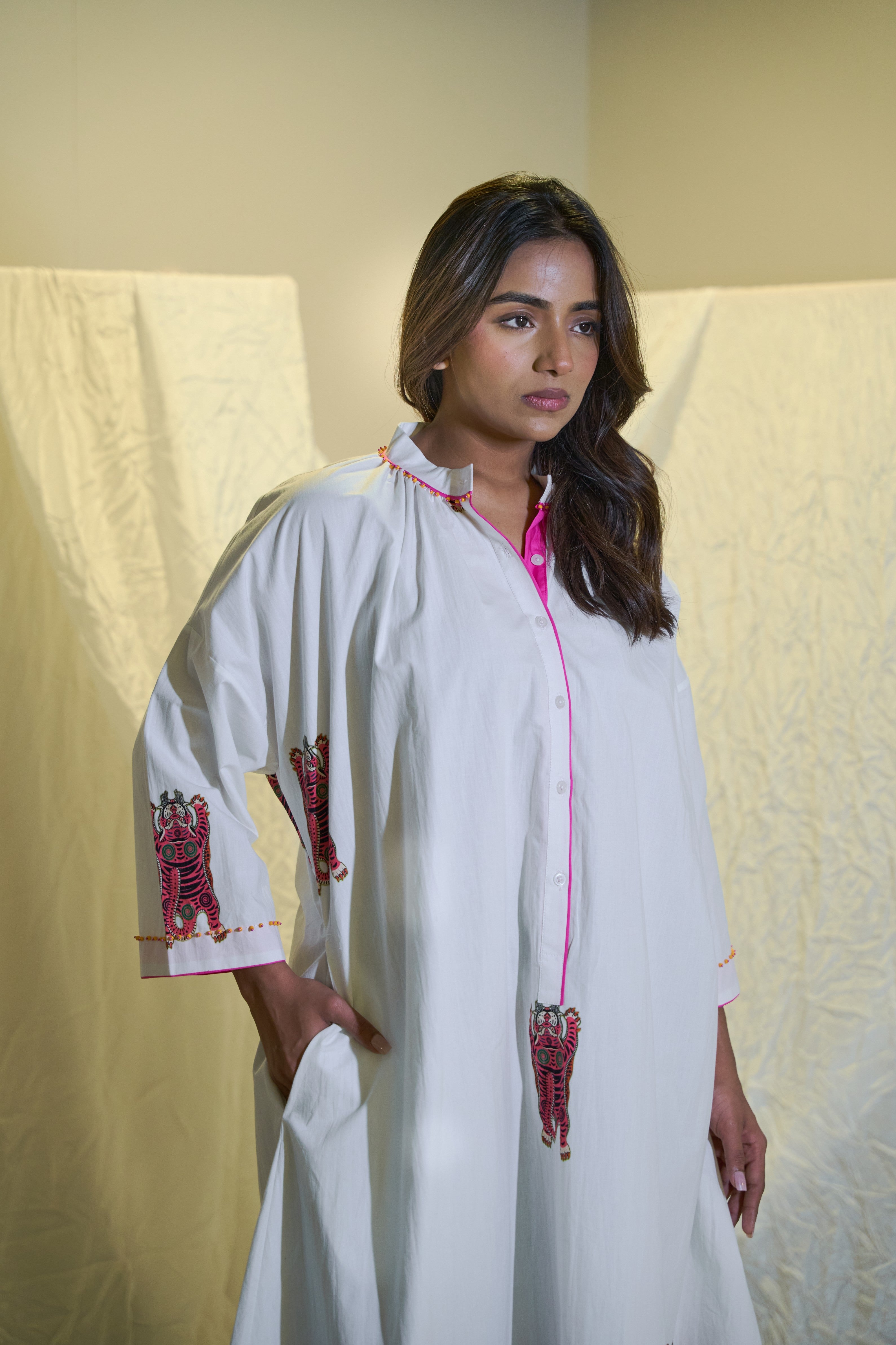 Rabbit Run Printed Cotton short Set